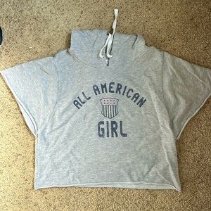 Colsie, size S, grey “All American Girl”